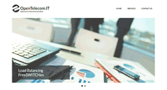 Desktop Screenshot of opentelecom.it